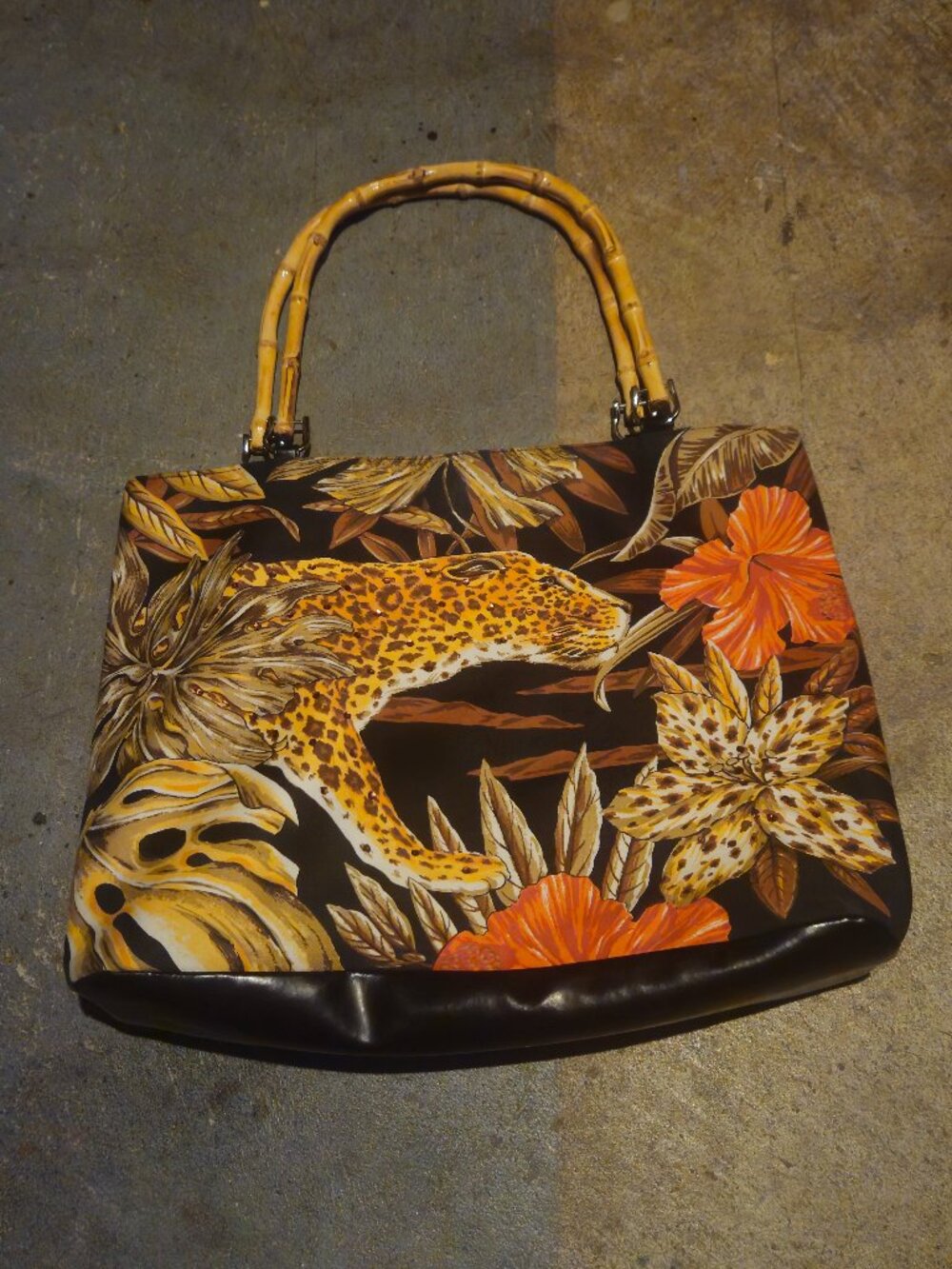 Diane Gilman Summer Tote Bag - Jungle Theme